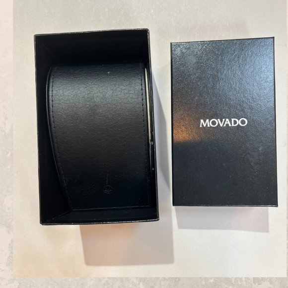 Movado Amorosa Women\'s Two Tone Gold & Silver Bangle Watch main image 5